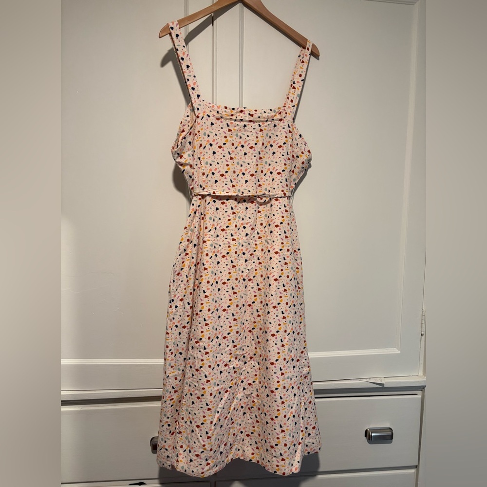 Madewell Patterned Button Front Patterned Dress - image 3